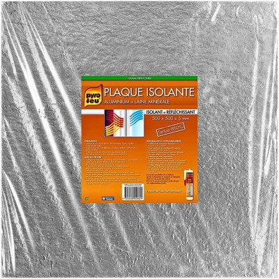 Plaque isolante aluminium hautes températures 850C