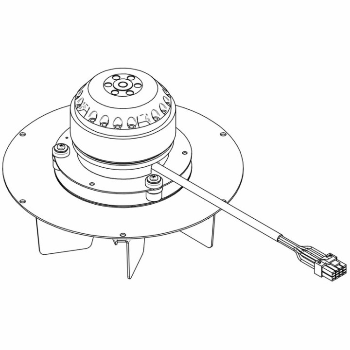 Ventilateur extracteur des fumées BLXM000030 poêle à granulé