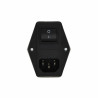 Connecteur prise IEC C14 avec interrupteur poêle à granulé pellet