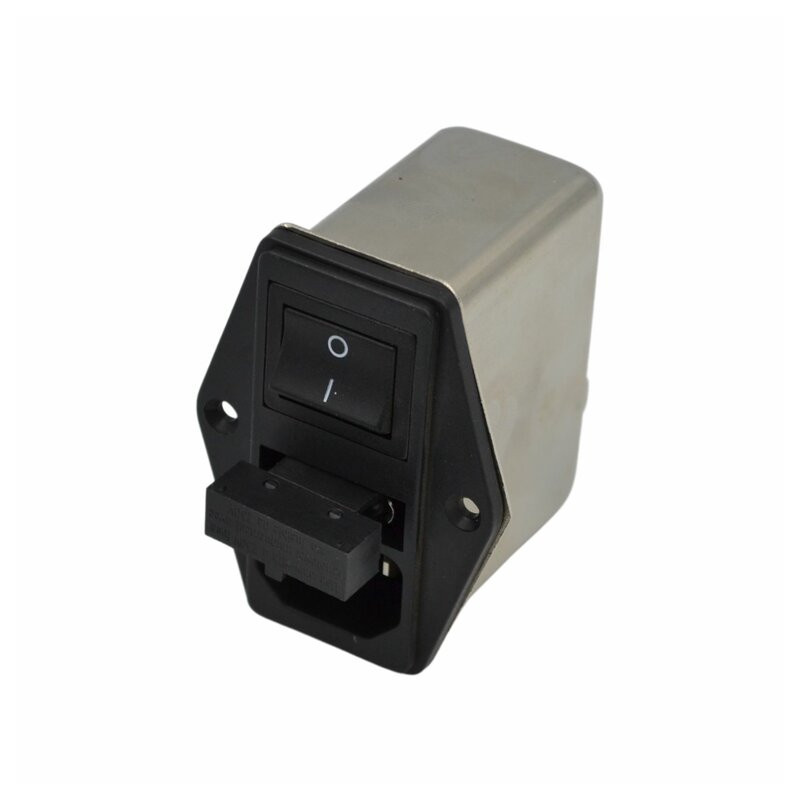 Connecteur prise IEC C14 avec interrupteur poêle à granulé pellet