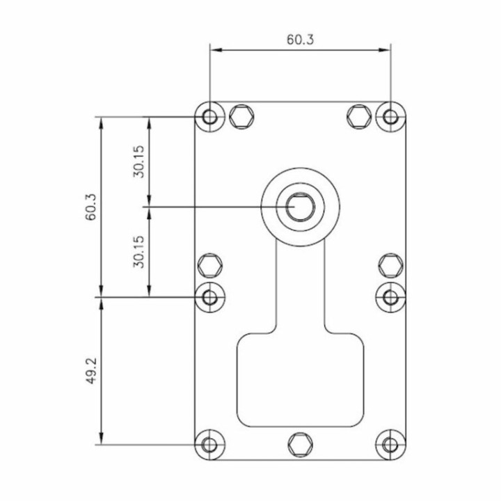 Motoréducteur moteur pour vis sans fin pour poêle à granulé 5RPM