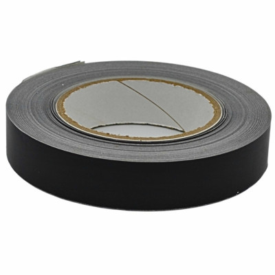 Ruban adhésif, scotch noir opaque hautes températures Rouleau 50m