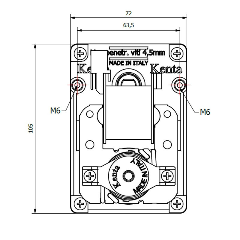 KAUSIFLAM Motoréducteur moteur pour vis sans fin poêle à granulé