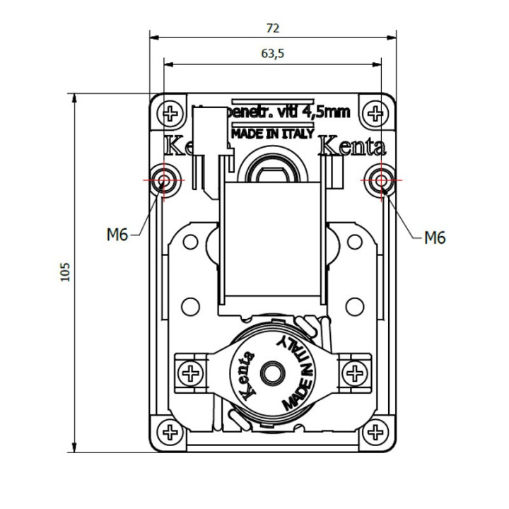KAUSIFLAM Motoréducteur moteur pour vis sans fin poêle à granulé