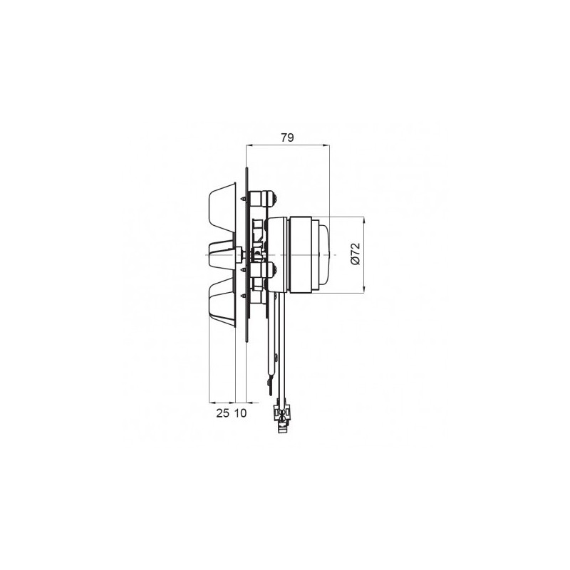 CLAM VENTILATEUR EXTRACTEUR DES FUMÉES pour poêle à granulé