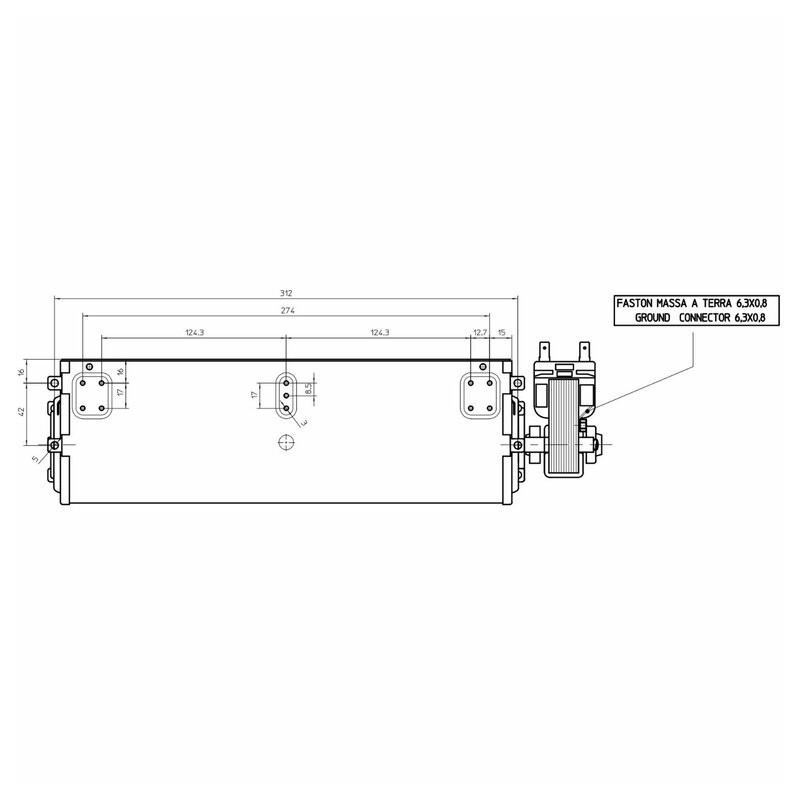 EXTRAFLAME Ventilateur tangentiel pour poêle à granulé
