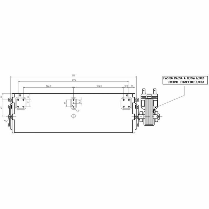 EXTRAFLAME Ventilateur tangentiel pour poêle à granulé