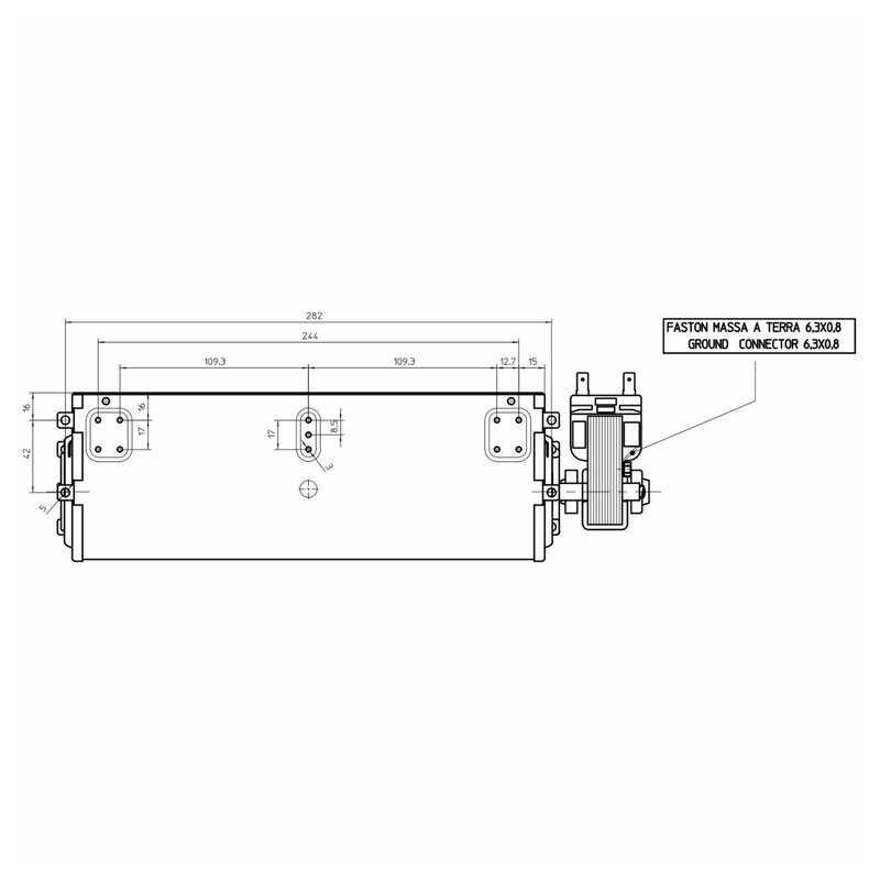 SUPERIOR VENTILATEUR TANGENTIEL pour poêle à granulé pellet