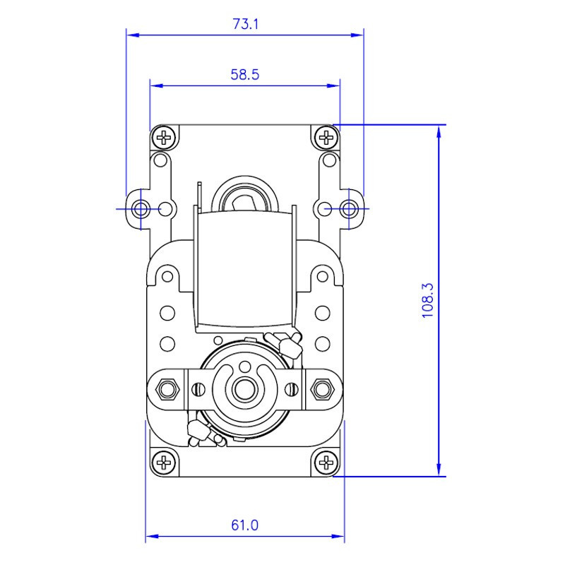 MOTEUR MOTOREDUCTEUR de vis sans fin poêle à granulé pellet 3RPM