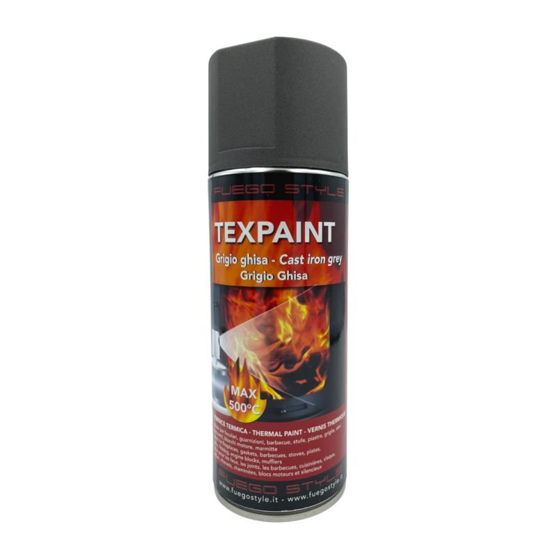 PEINTURE ISOLANTE THERMIQUE GRISE haute température 500C - 400ml