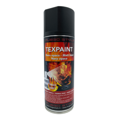 PEINTURE ISOLANTE THERMIQUE NOIRE haute température 500C - 400ml