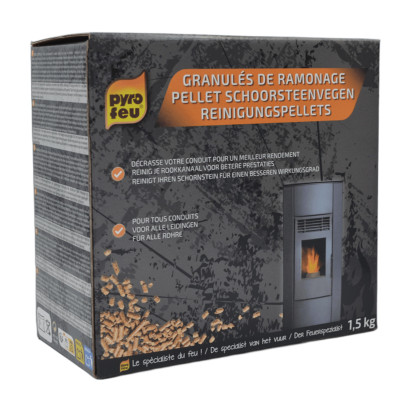 Granulés de ramonage pour poêle à granulés pellets
